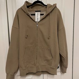NWT Brandy Melville Christy Zip Up Hoodie